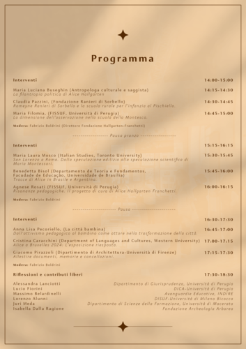 Detailed event invitation